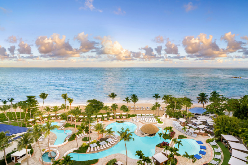 Fairmont El San Juan Hotel Pool Beach