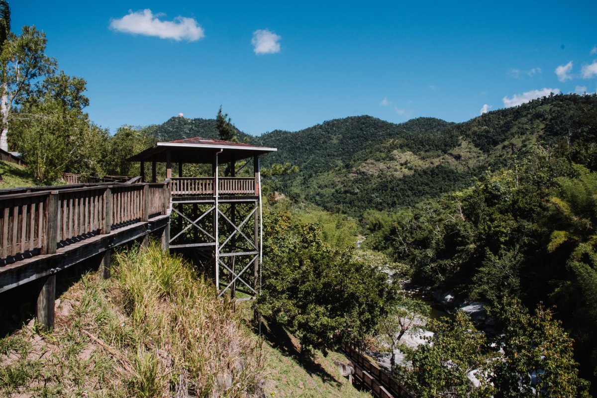 Viewpoint at Piedra Escrita in Jayuya 