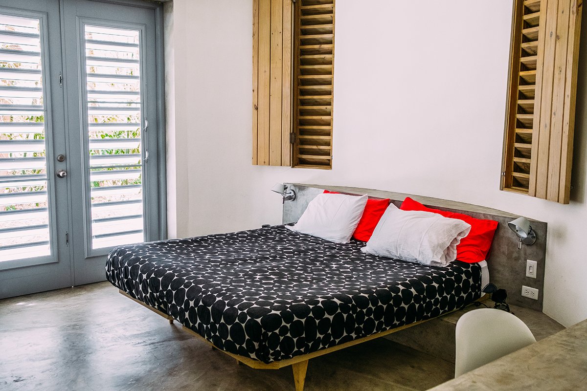 room view of an apartment at Hix Island House