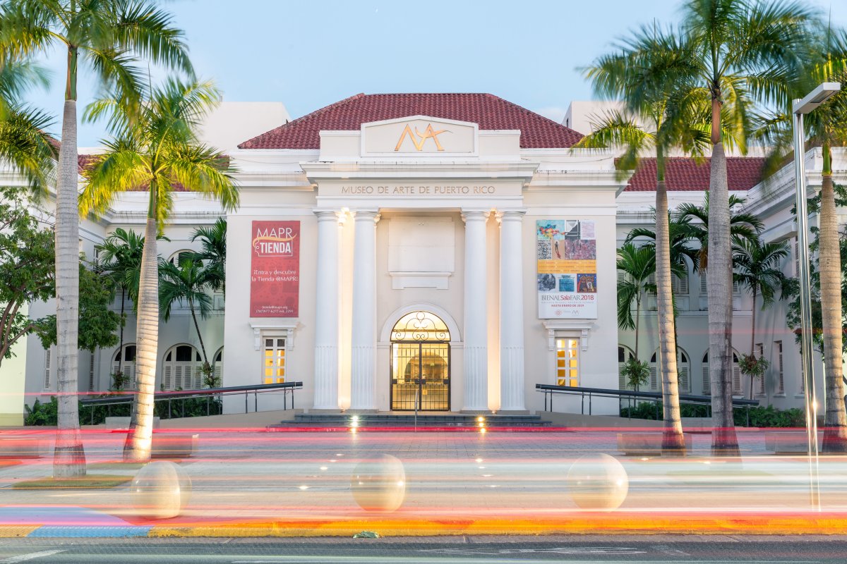 Exterior of the Museo de Arte de Puerto Rico.