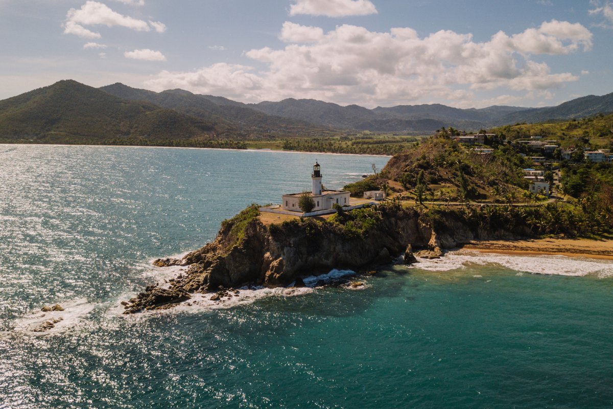 The Punta Tuna lighthouse in Maunabo