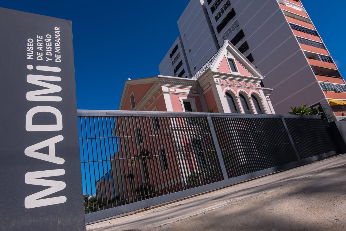 Entrance view of the Museum of Art and Design of Miramar