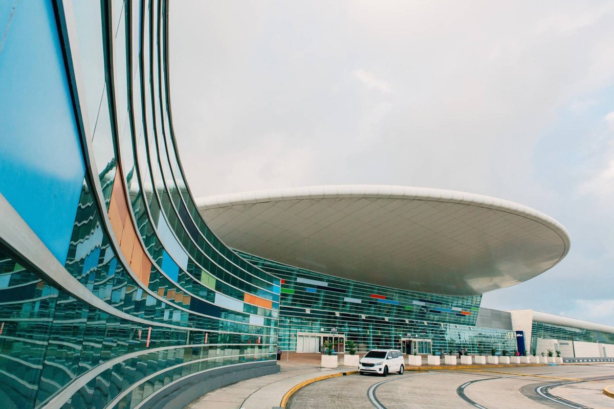 terminal at the airport