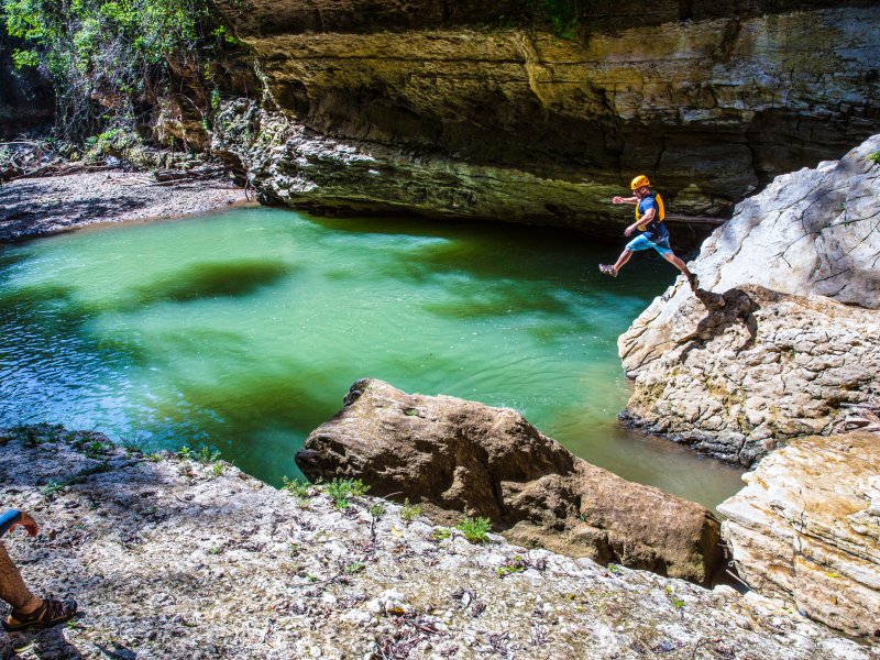 The Tanamá River in Utuado is an adventurer's playground.