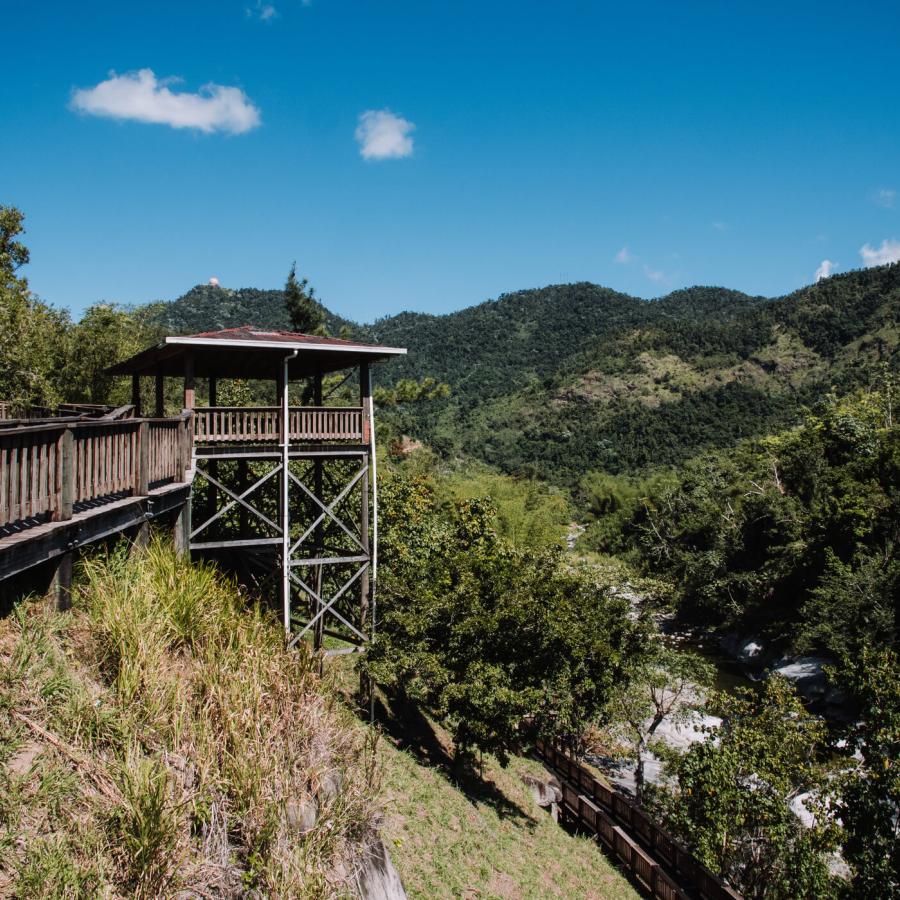 Viewpoint at Piedra Escrita in Jayuya 