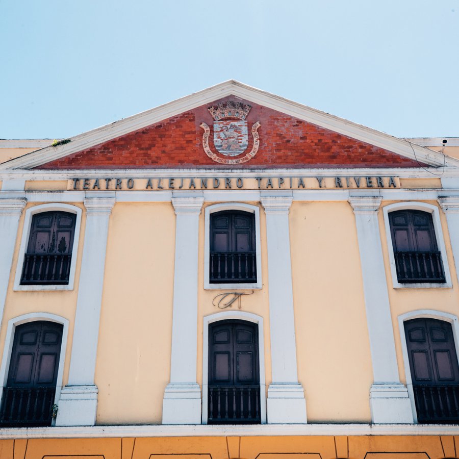 Tapia Theater in Old San Juan