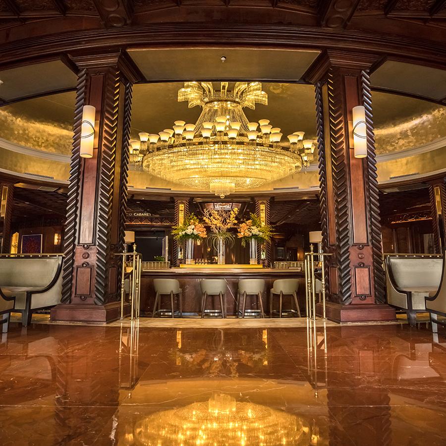 Chandelier at El San Juan Hotel