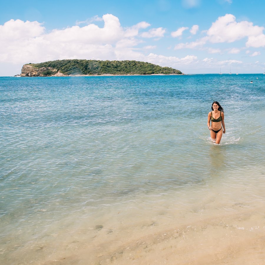 La Esperanza beach in Vieques.