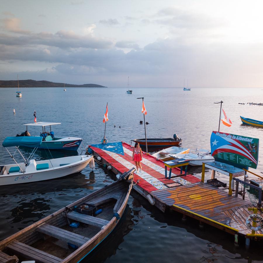 Boats in Boqueron