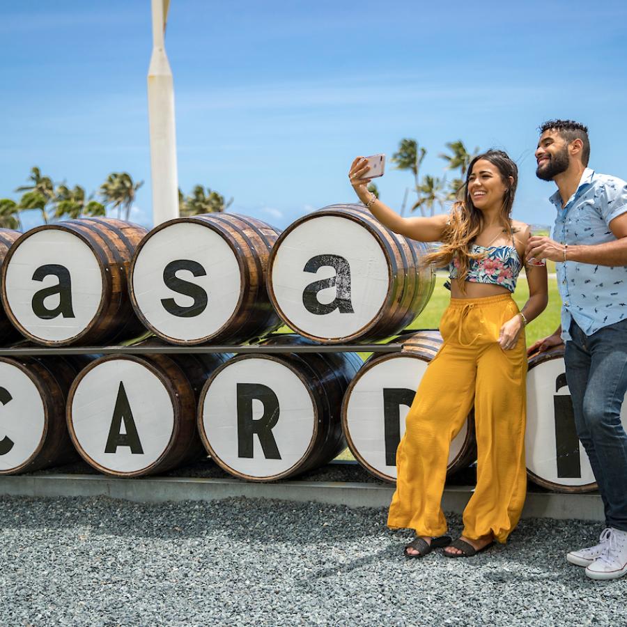 Couple at Casa Bacardí