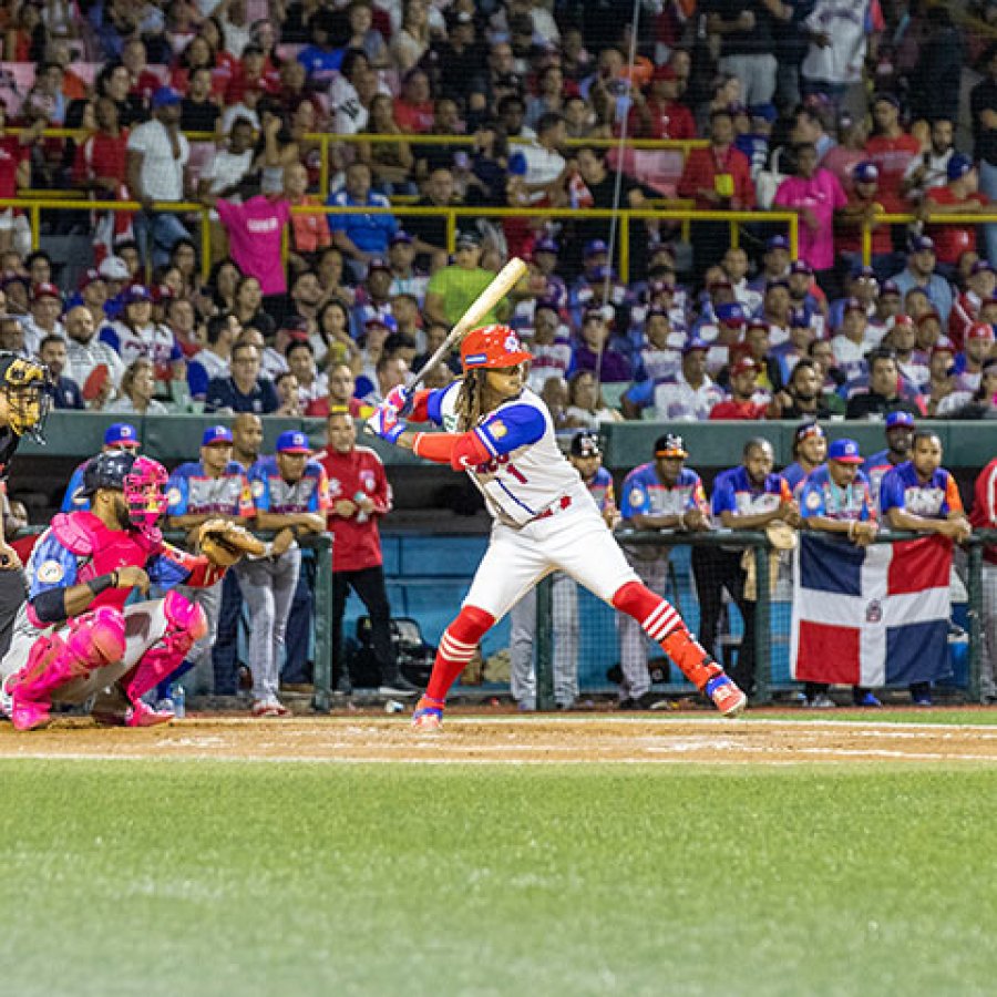 Baseball game in Puerto Rico