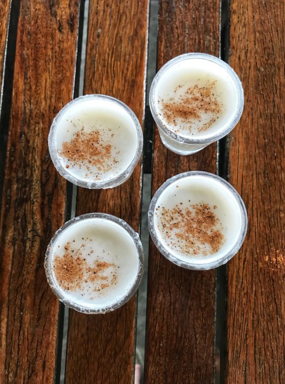 Coquito is a traditional drink around the holidays