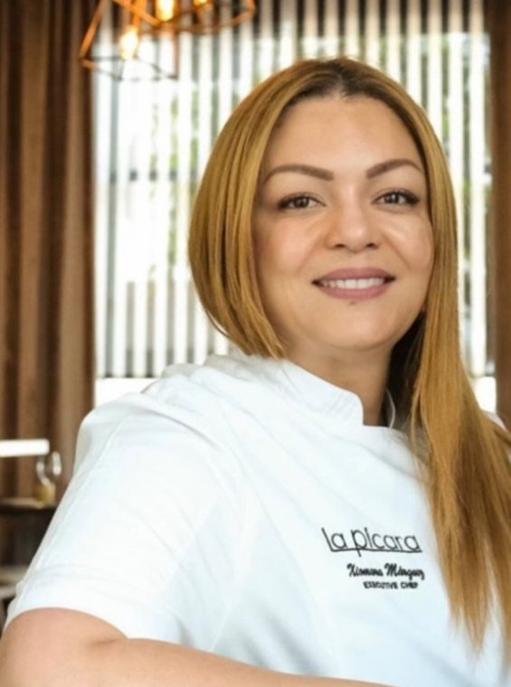 Portrait of Chef Xiomara Marquéz.