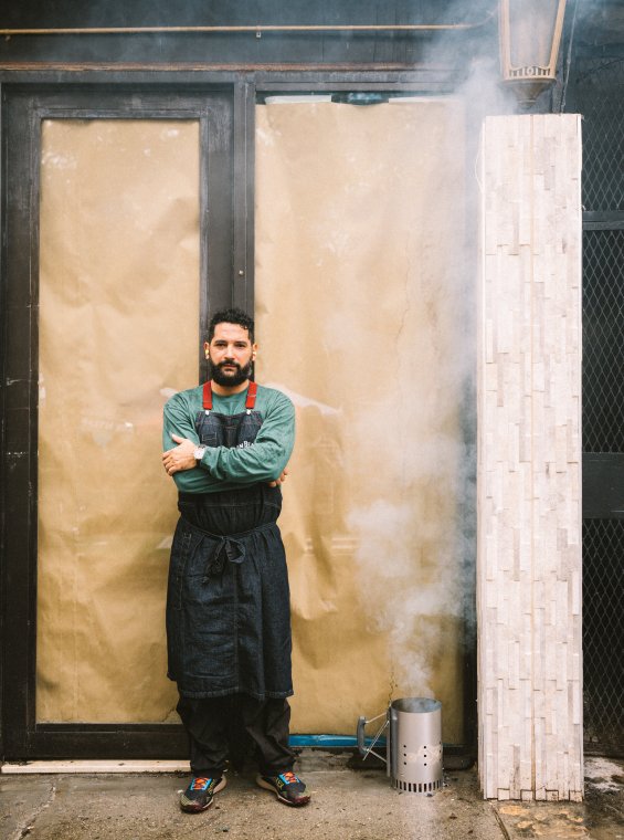 Portrait of Chef Manolo Lopez